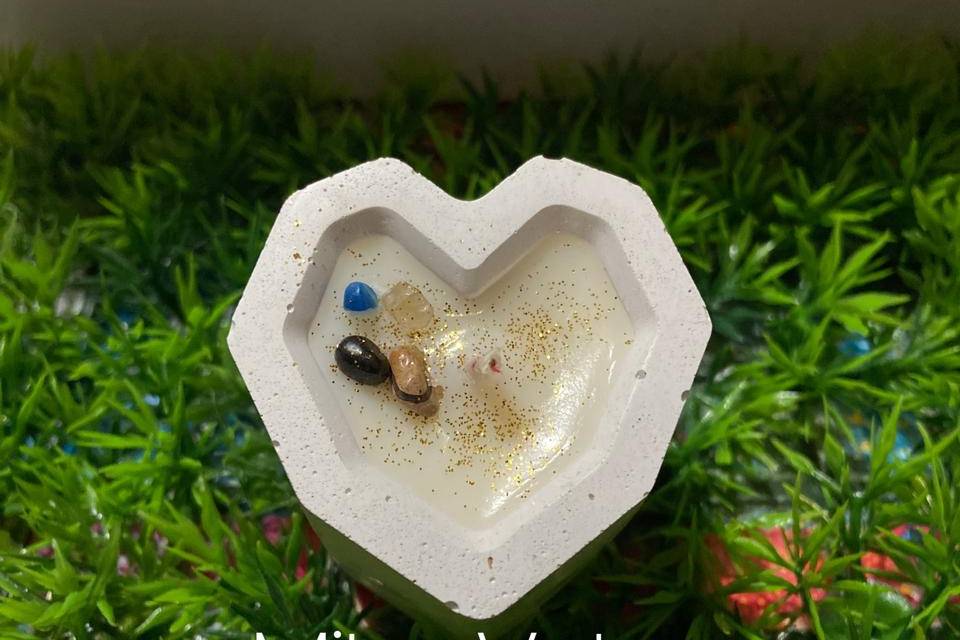 Vela corazon