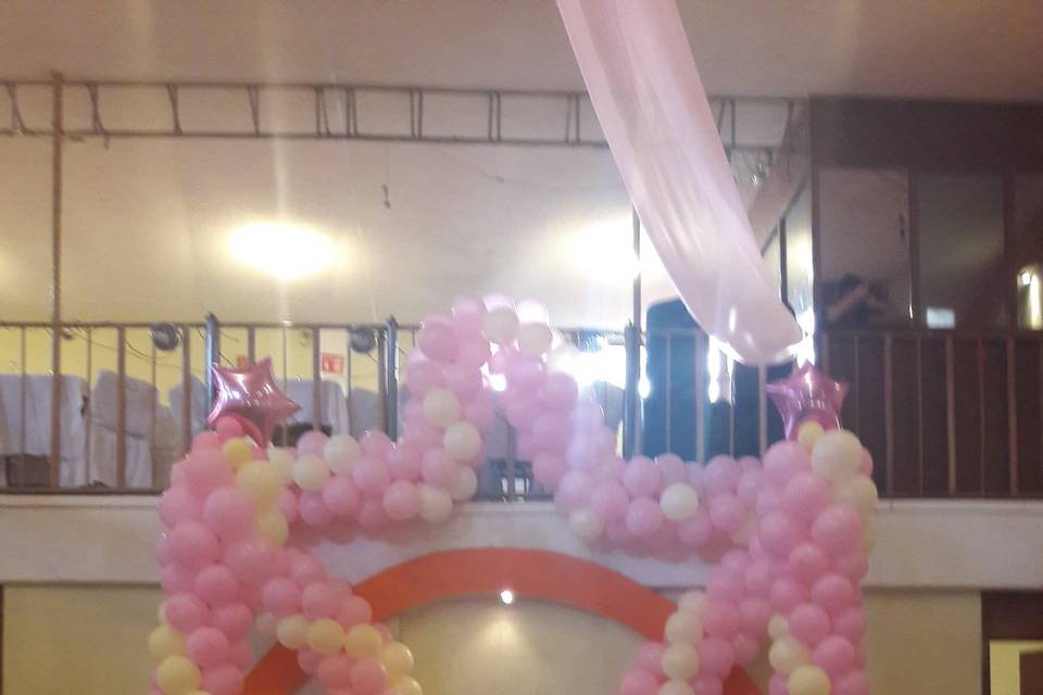 Decoración de globos