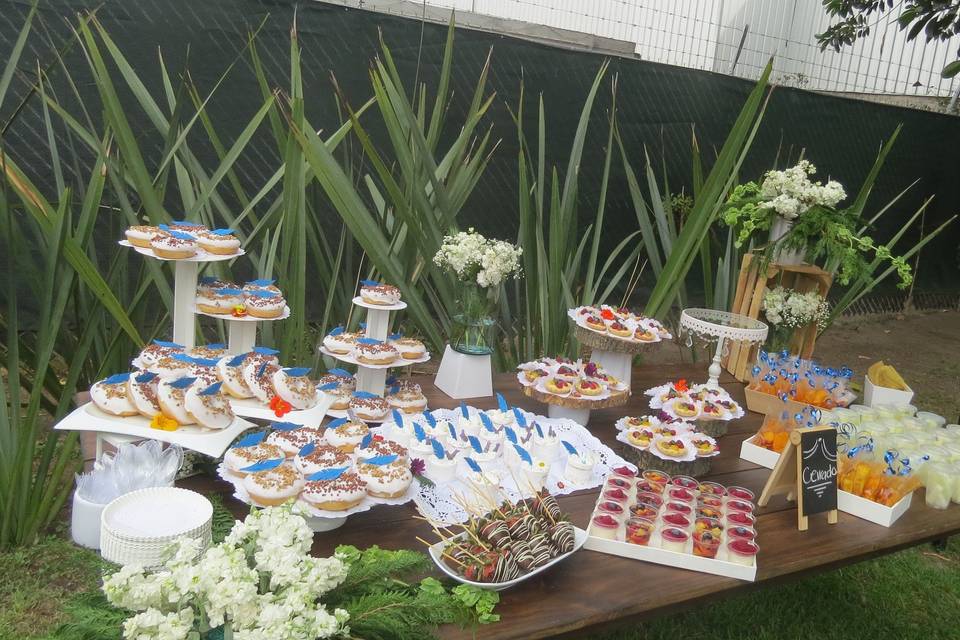 Barras de postres