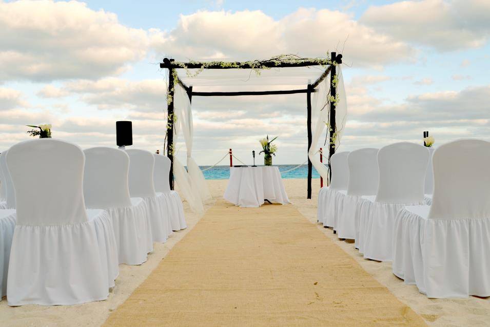 Boda en la playa