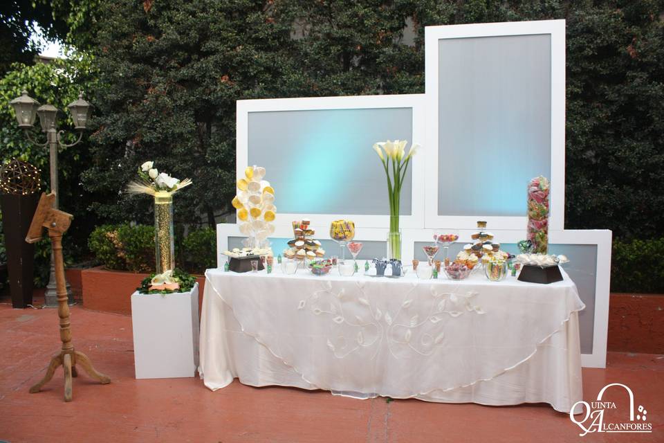 Mesa de postres