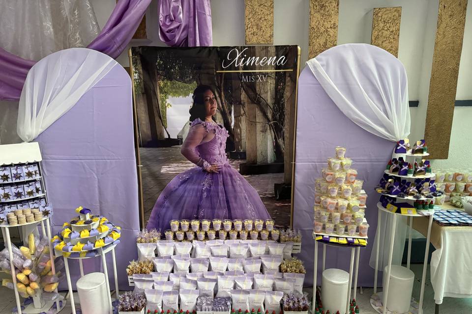 Mesa de dulces 200 pax