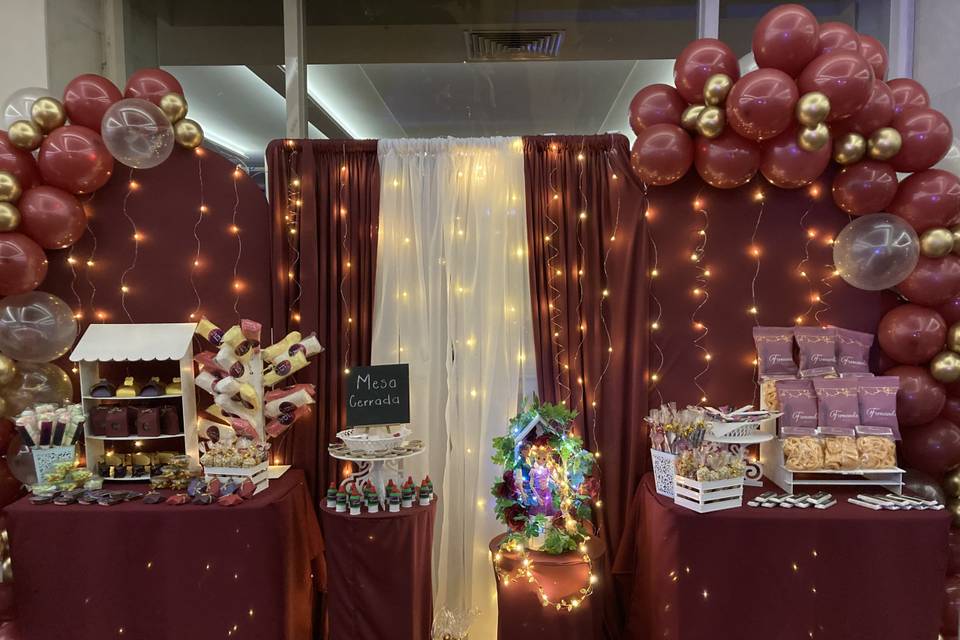 Mesa de dulces 100 pax