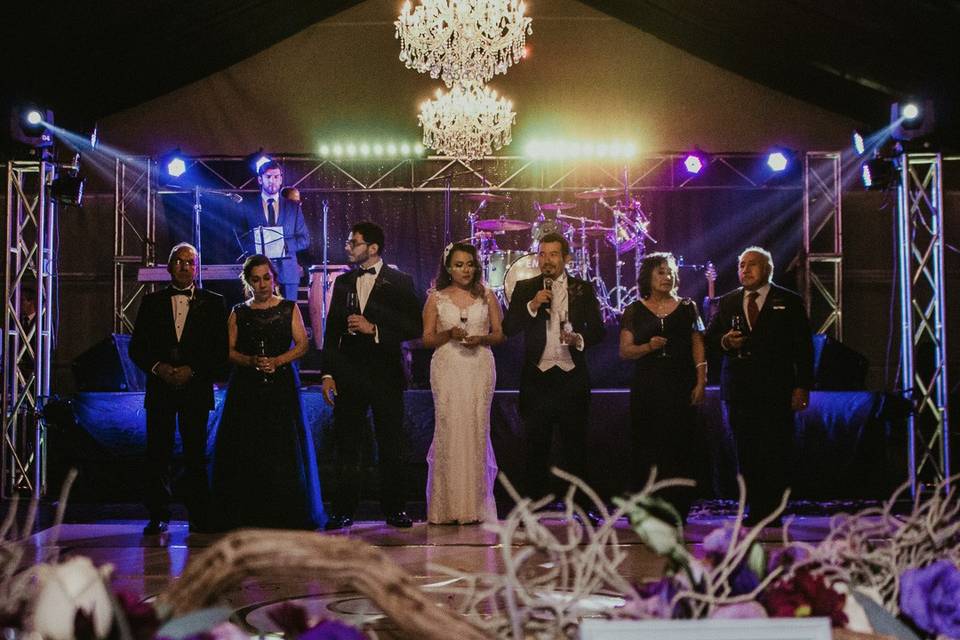 El brindis