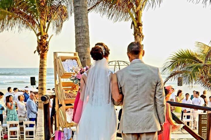 Boda en playa