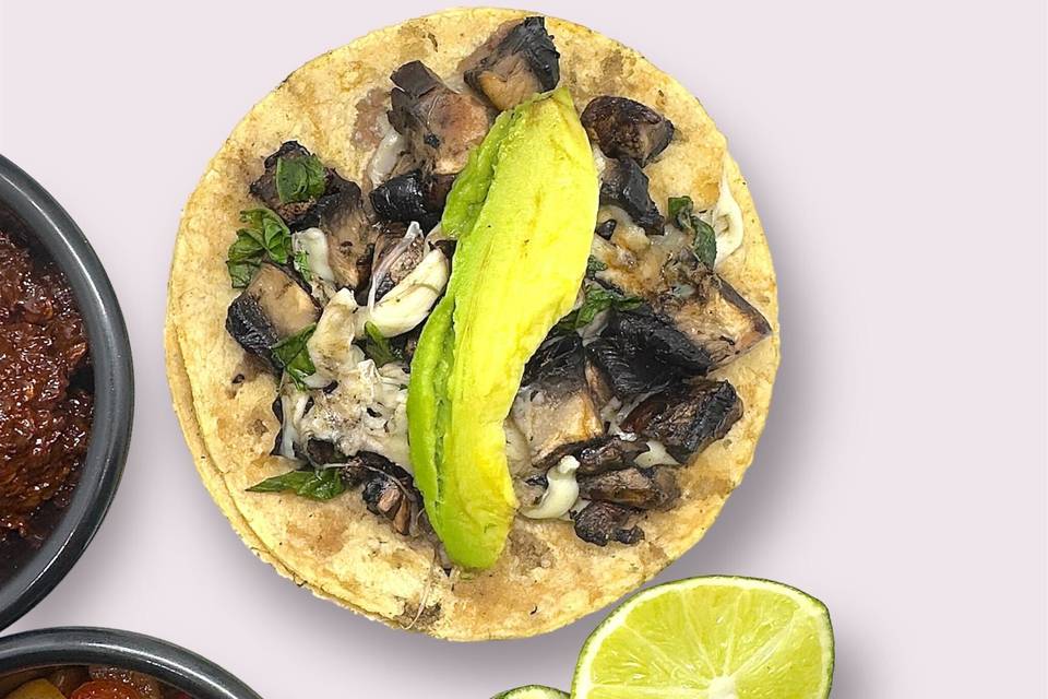 Taco de portobello