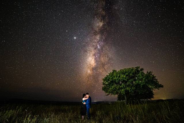Romance bajo la via lactea