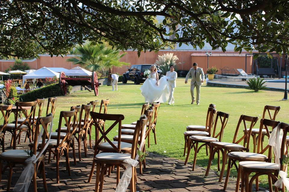 Entrada de la novia.
