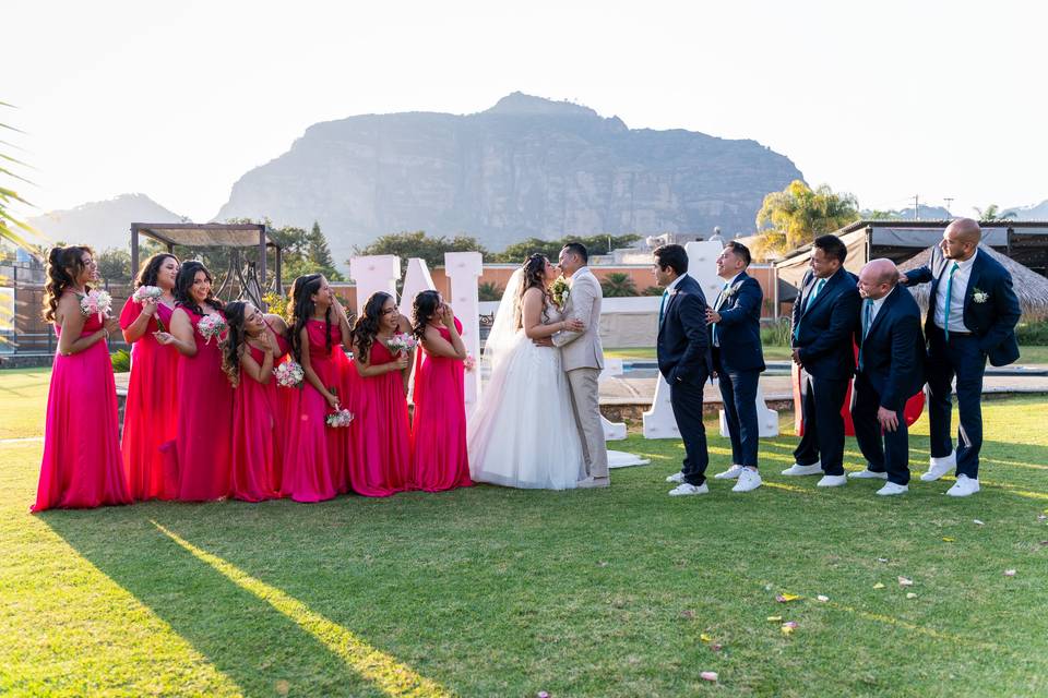 Sesión de fotos perfectas.