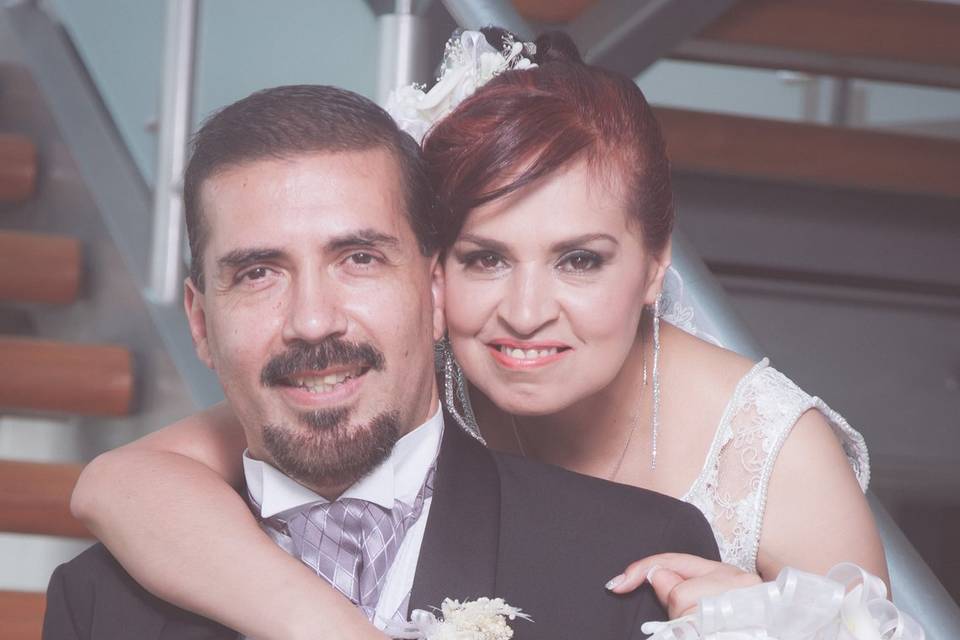 Primera foto de casados