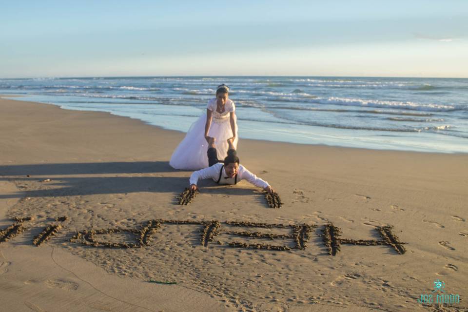 Trash the dress