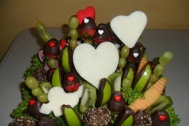 Arreglo para mesa de novios