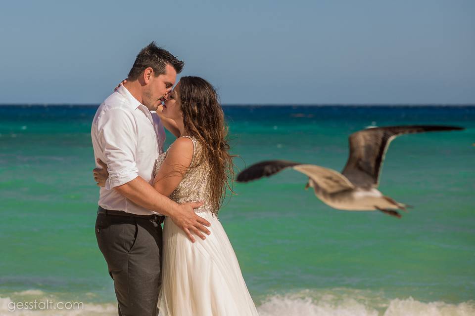 Trash The Dress en Cenote