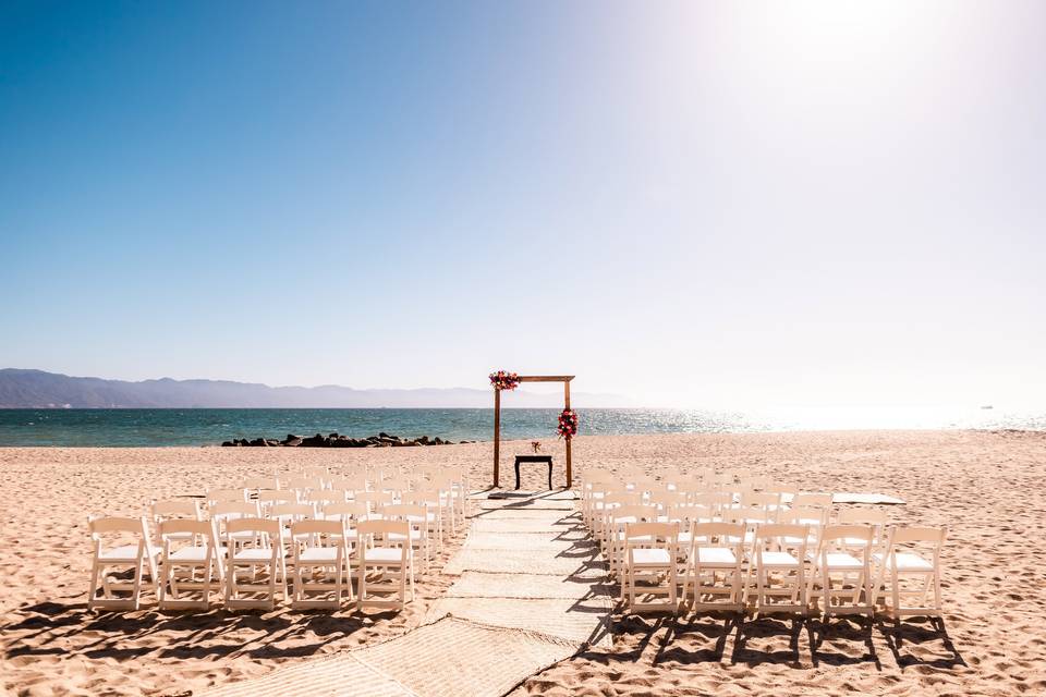 Ceremonia en Playa