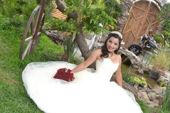 Hermosa novia