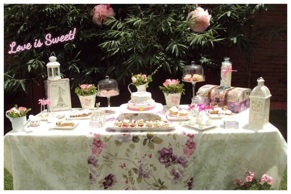 The sweet buffet