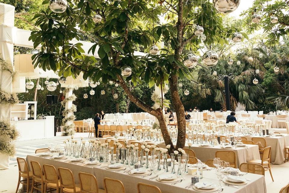 Hermosa Boda al aire libre