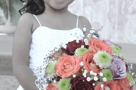 Niña de las flores