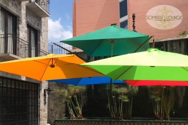 Sombrillas de colores