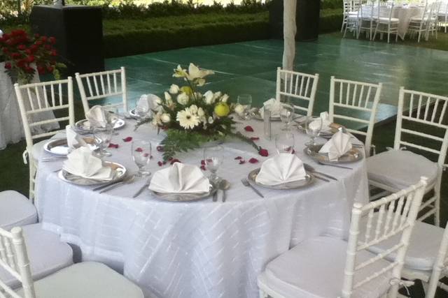 Servicio en jardín
