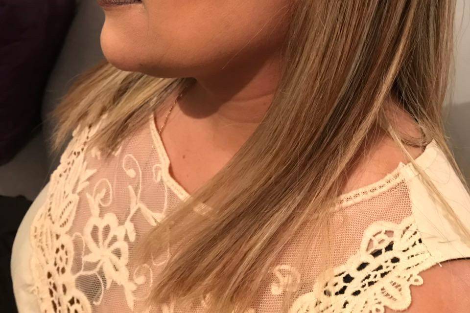 Maquillaje de novia hermosa