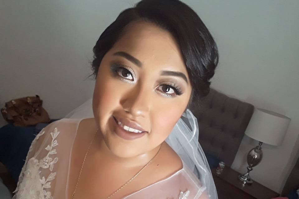 Otra novia feliz makeupbyme