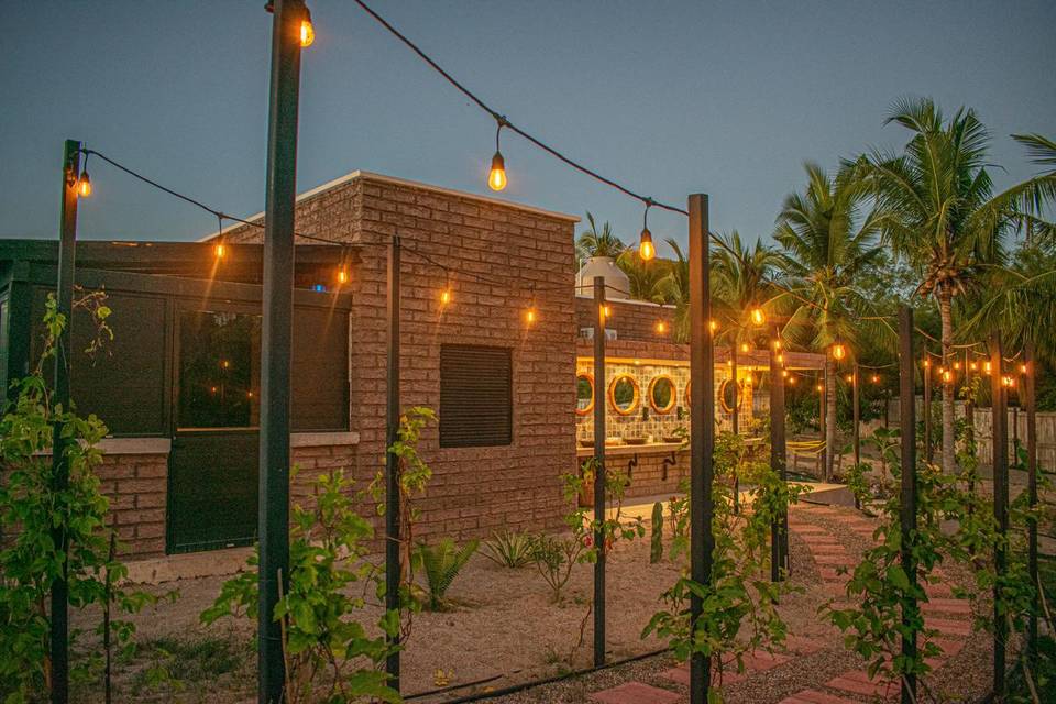 Espacio en medio de la naturaleza para celebrar eventos