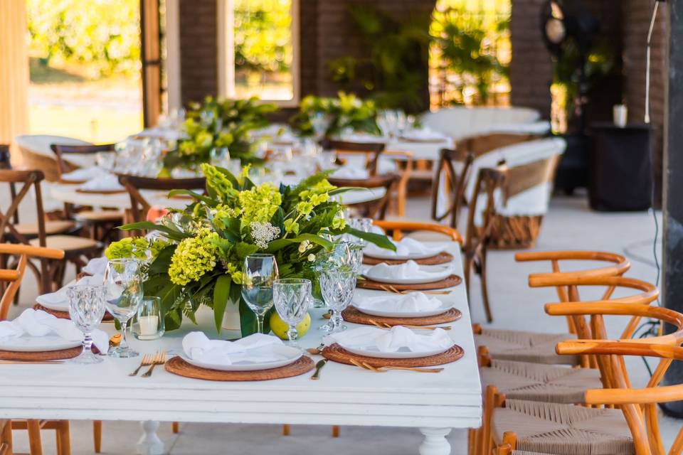 Espacio en medio de la naturaleza para celebrar eventos