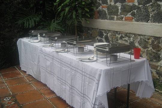 Presentación del catering