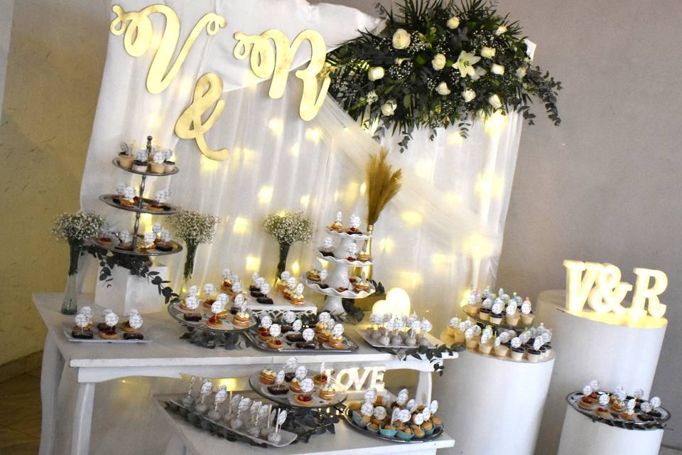 Mesa postres boda