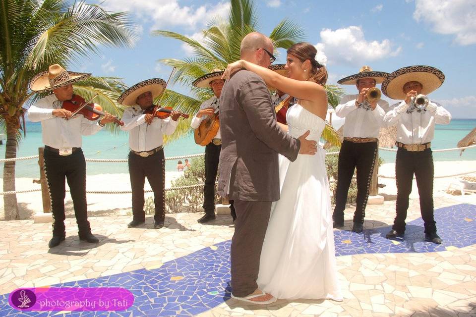 Fotos de boda en Cozumel