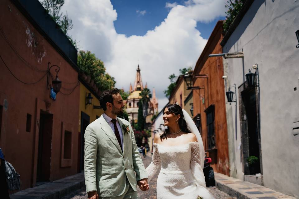 Pareja en San Miguel