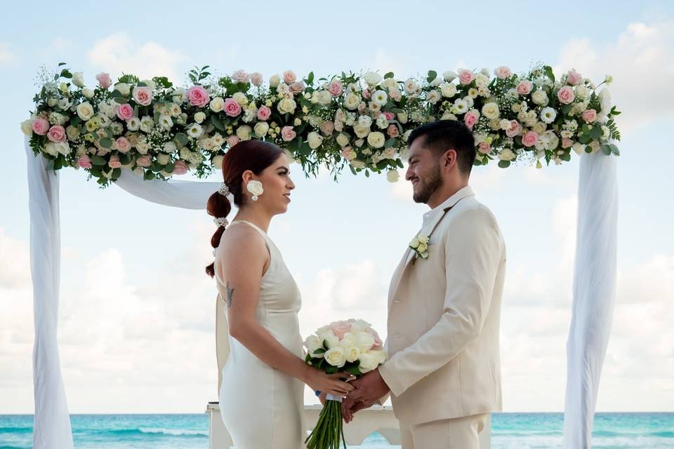 Ceremonia en la playa