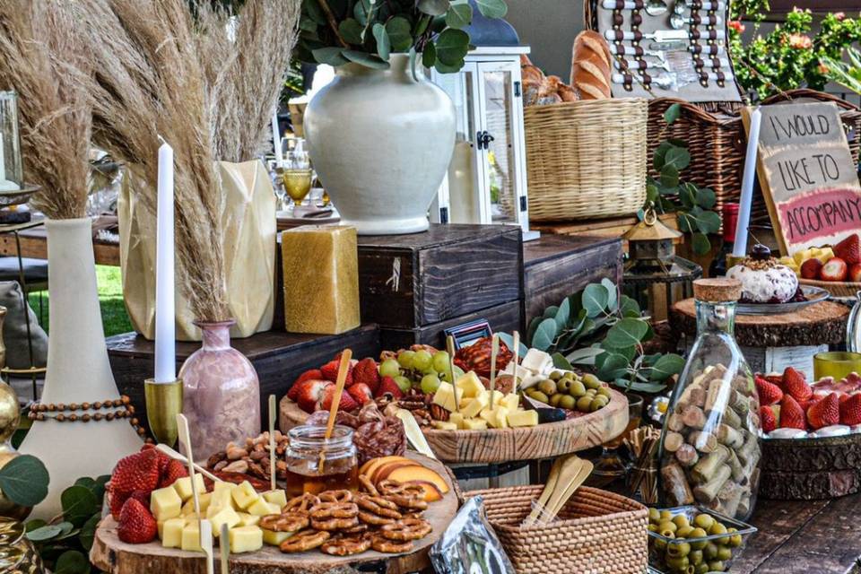 Mesa de charcurteria