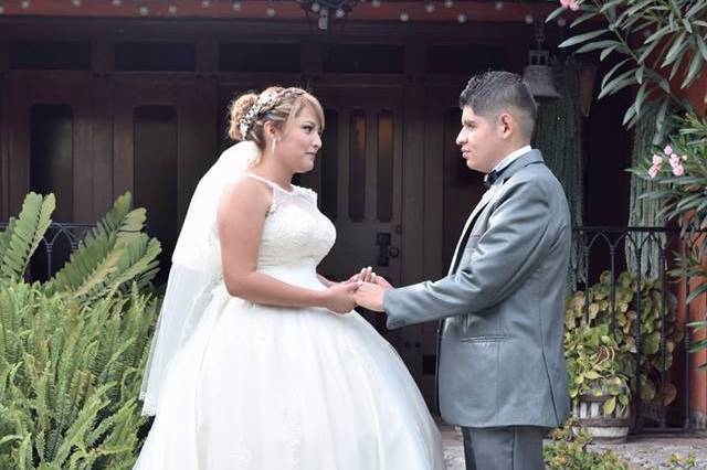 La feliz pareja