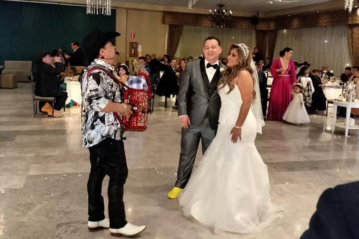 Sorpresa en vals de bodas