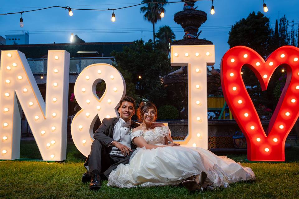 Con el corazón lleno de amor