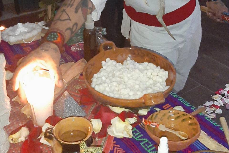 Altar boda espiritual