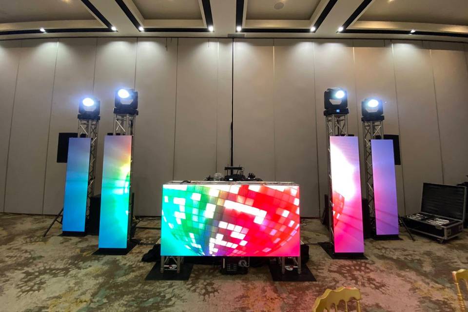 HD LED Screen Setup