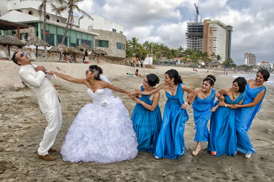 Trash the dress