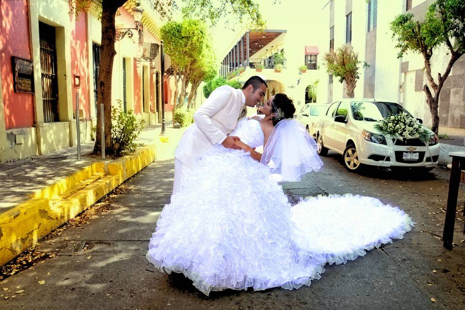 Trash the dress