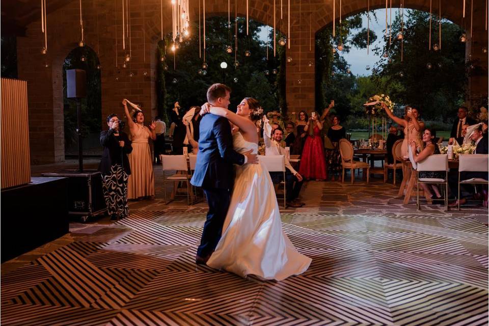 Pista de baile para evento