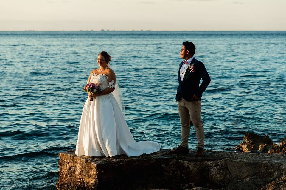 Lidia & Jon, Playa del Carmen