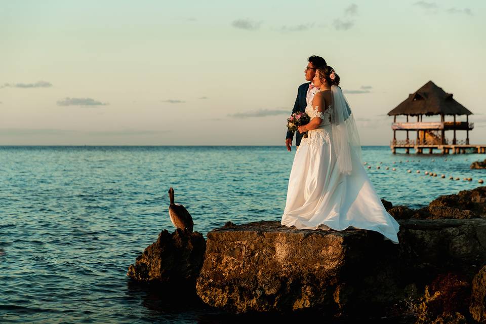 Hali & MIguel, Cozumel