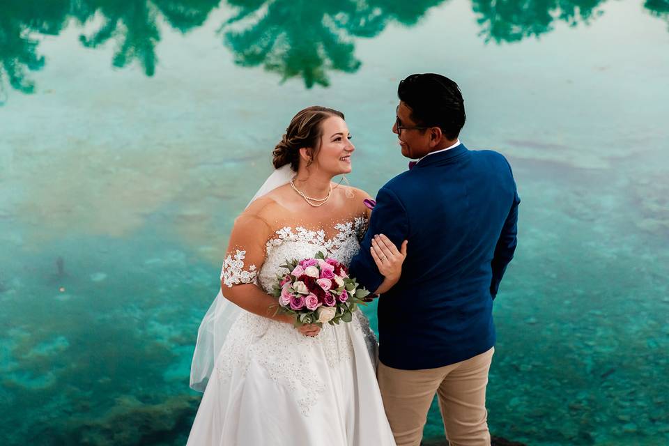 Hali & MIguel, Cozumel