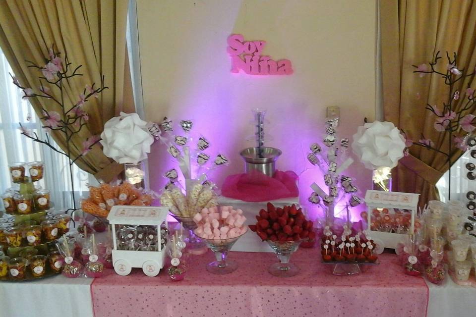 Mesa de dulces baby shower