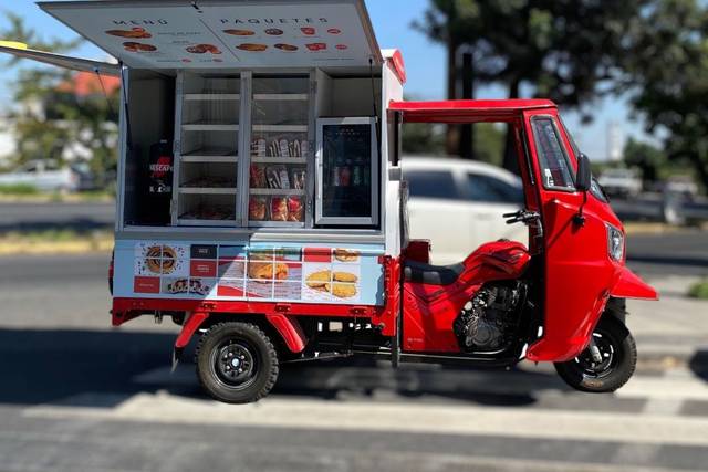Moto de comida para eventos
