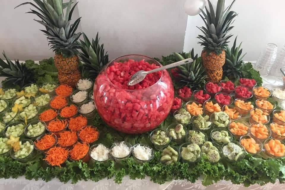 Mesa de fruta