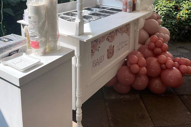 Detalle con globos