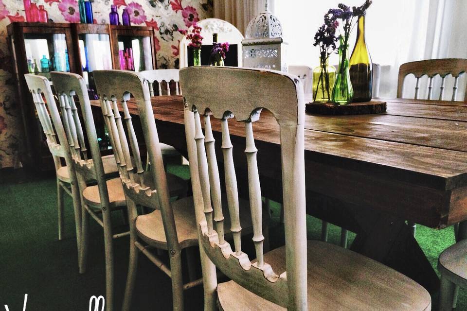 Versalles de madera vintage
